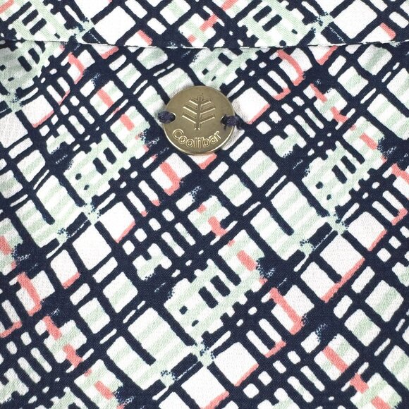 Coolibar‎ Safari Camp Shirt Mens Large Short Sleeve Printed Colorful NWT TP-3160 - Picture 7 of 13